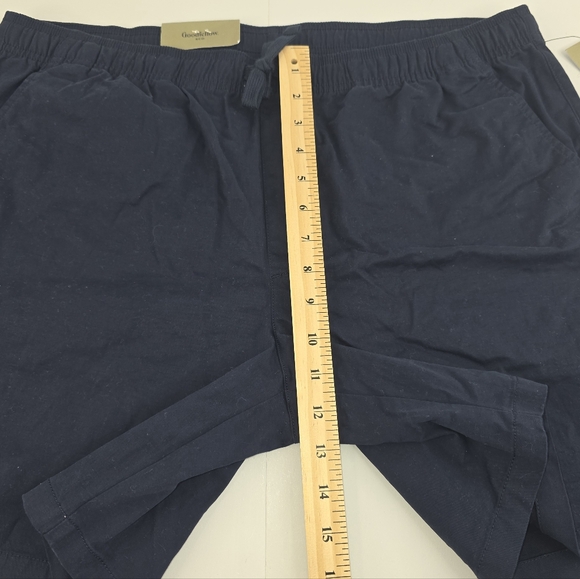 Goodfellow & Co Navy Blue Drawstring Shorts Size Large NWT BO-2788 - Picture 5 of 11